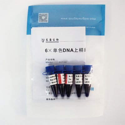 M9051 1mlx5 6× Jel DNA Elektroforez Spesifik Reaktiflerde Tampon Yükleme