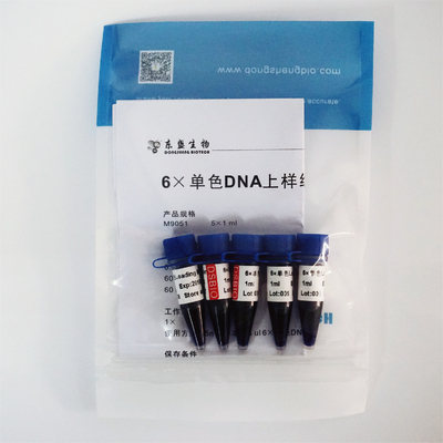M9051 1mlx5 6× Jel DNA Elektroforez Spesifik Reaktiflerde Tampon Yükleme